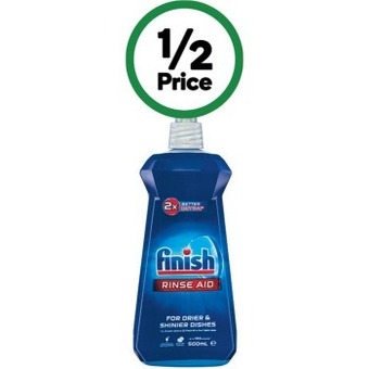 Woolworths Finish rinse aid 500ml offer