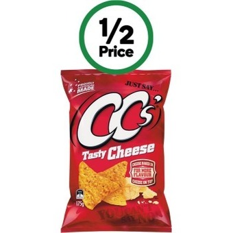 Cc’s corn chips or cc’s cornados 110-175g