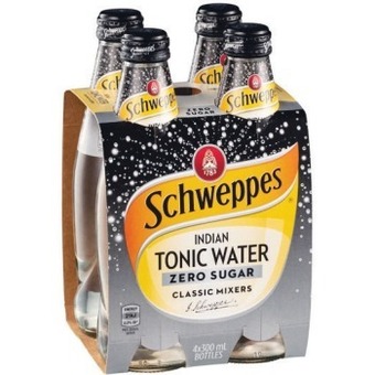 Woolworths Schweppes mixers or mineral water 4 x 300ml offer
