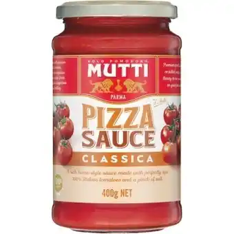Woolworths Mutti pizza sauce 400g offer
