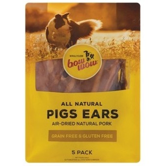 Woolworths Bow wow pigs ears pk 5 offer