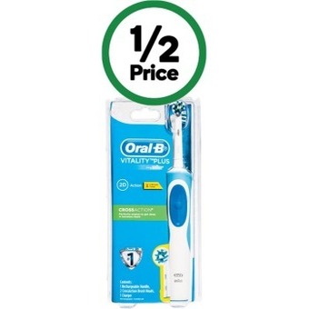 Woolworths Oral-b vitality electric toothbrush offer