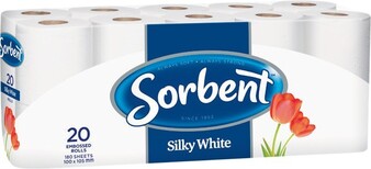 Woolworths Sorbent Toilet Tissue Pk 20 offer