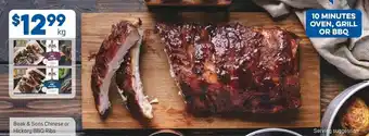 Foodland Beak & Sons Chinese or Hickory BBQ Ribs offer