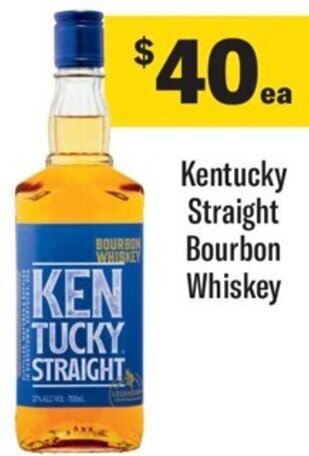 Coles Kentucky Straight Bourbon Whiskey offer