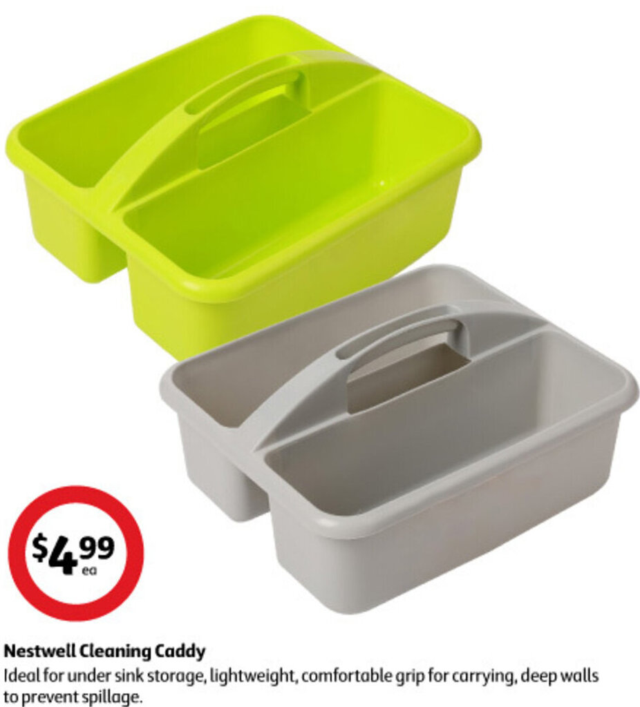 Nestwell Cleaning Caddy offer at Coles