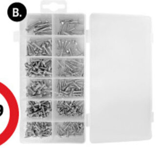 Coles Nestwell 300 Piece Assorted Screws offer