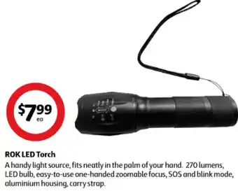 Coles ROK LED Torch offer