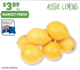 Foodland Loose Lemons offer