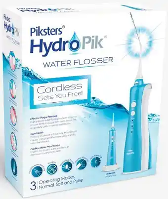 Woolworths NEW Piksters Hydropik Water Flosser Pk 1 offer