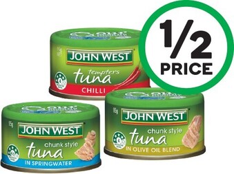 Woolworths John West Tuna Tempters 95g offer