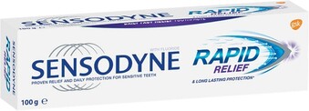 Woolworths Sensodyne Toothpaste Sensitive Teeth Pain Rapid Relief 100g~ offer