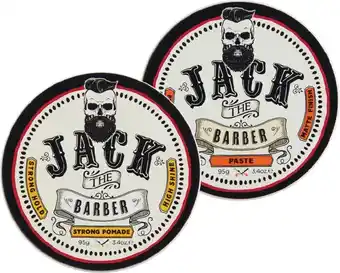 Woolworths Jack the Barber Hair Paste or Pomade 95g offer
