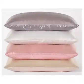 Spotlight Koo elite plain mulberry silk satin standard pillowcase offer