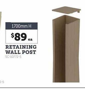 Stratco Retaining wall post offer