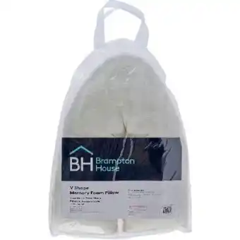 Spotlight Brampton house v shape memory foam pillow offer