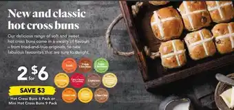 Hot cross buns or mini hot cross buns