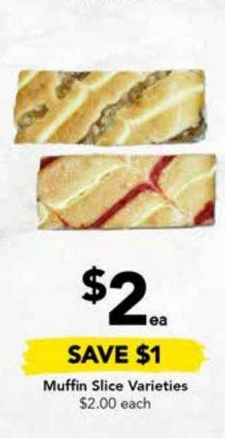 Drakes Muffin slice varieties offer