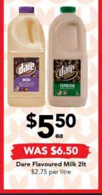 Drakes Dare flavoured milk offer
