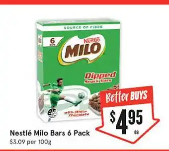 IGA Nestle milo bars offer