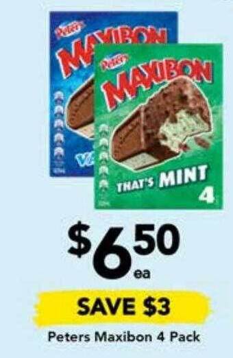 Drakes Peters maxibon offer