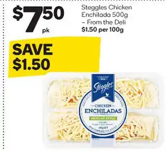 Woolworths Steggles chicken enchilada offer