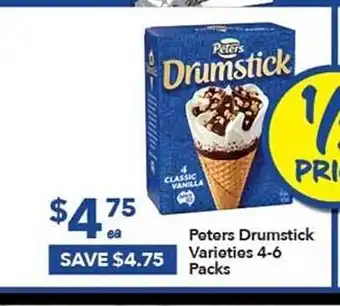Ritchies Peters drumstick offer