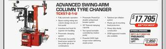 Burson Auto Parts Advanced swing-arm column tyre changer offer