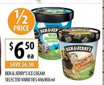 Ben & jerry's ice cream