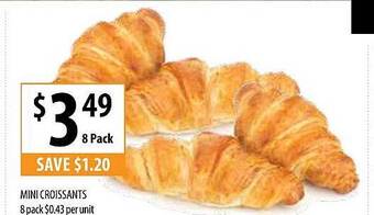 Supabarn Mini croissants offer