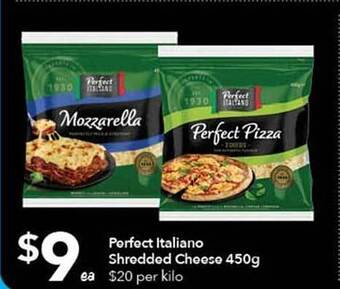 Ritchies Perfect italiano shredded cheese offer