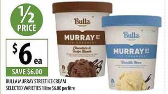 Supabarn Bulla murray street ice cream offer