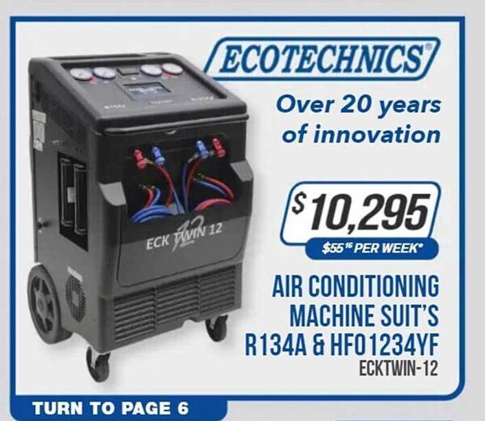 Ecotechnics air conditioning machine suit