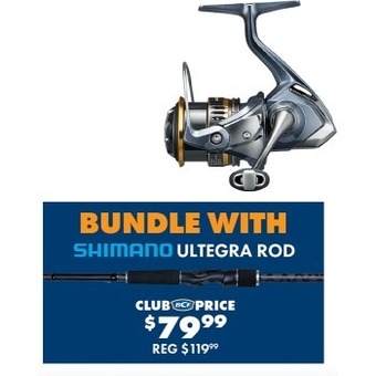 BCF Shimano ultegra spin reels offer
