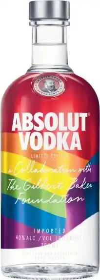 Coles Absolut Rainbow Vodka offer