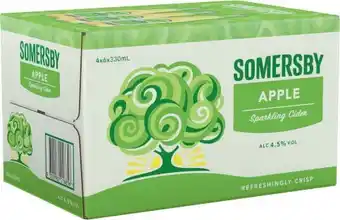 Somersby Apple Cider Bottles 24x330mL