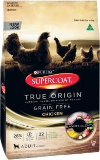 Coles Supercoat True Origin Dry Dog Food 2.5kg offer