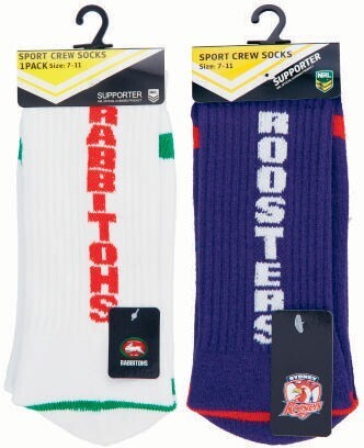 Coles NRL Sports Crew Socks offer