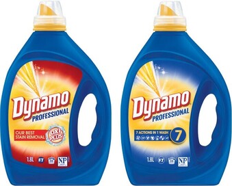 Coles Dynamo Professional Laundry Liquid 1.8 Litre offer