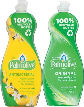 Coles Palmolive Dishwashing Liquid 700mL-750mL offer
