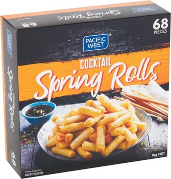 Coles Pacific West Cocktail Spring Rolls 1kg offer