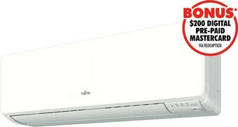 The Good Guys Fujitsu C7.1kW H8.0kW Reverse Cycle Split System offer