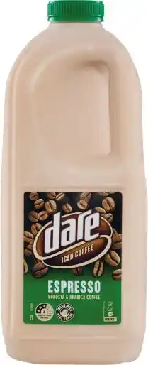 Coles Dare Espresso Flavoured Milk 2 Litre offer