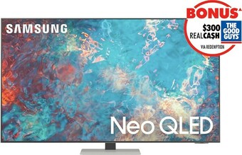 The Good Guys Samsung 65" QN85A 4K UHD Neo QLED Smart TV offer