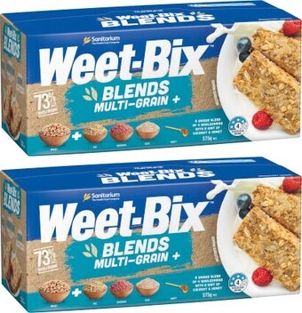 Coles Sanitarium Weet-Bix Blends Multi-Grain 575g offer
