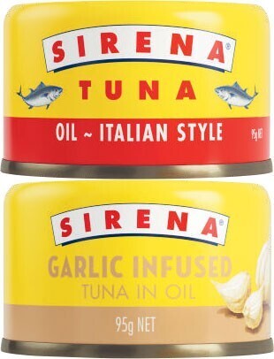 Coles Sirena Tuna 95g offer