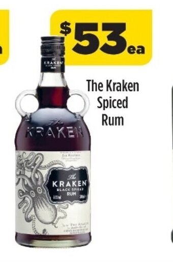 Liquorland The Kraken Spiced Rum offer