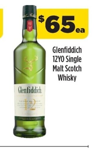 Liquorland Glenfiddich 12YO Single Malt Scotch Whisky offer