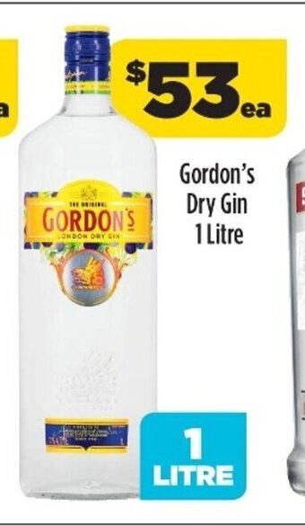 Liquorland Gordon's Dry Gin 1 Litre offer