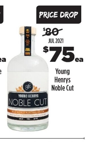 Young Henrys Noble Cut